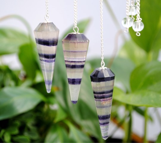 Fluorite Pendulum Great for Dowsing 4446